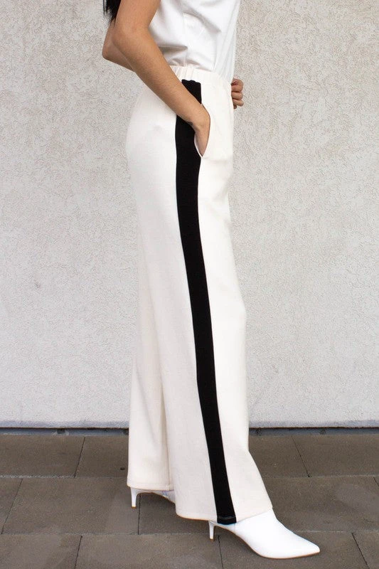 Wanderlust By Abby Scuba Modal Pants With Side Stripe 4 Wanderlust By Abby Scuba Modal Pants With Side Stripe