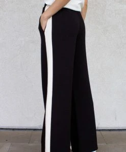 Wanderlust By Abby Scuba Modal Pants With Side Stripe 9 Wanderlust By Abby Scuba Modal Pants With Side Stripe