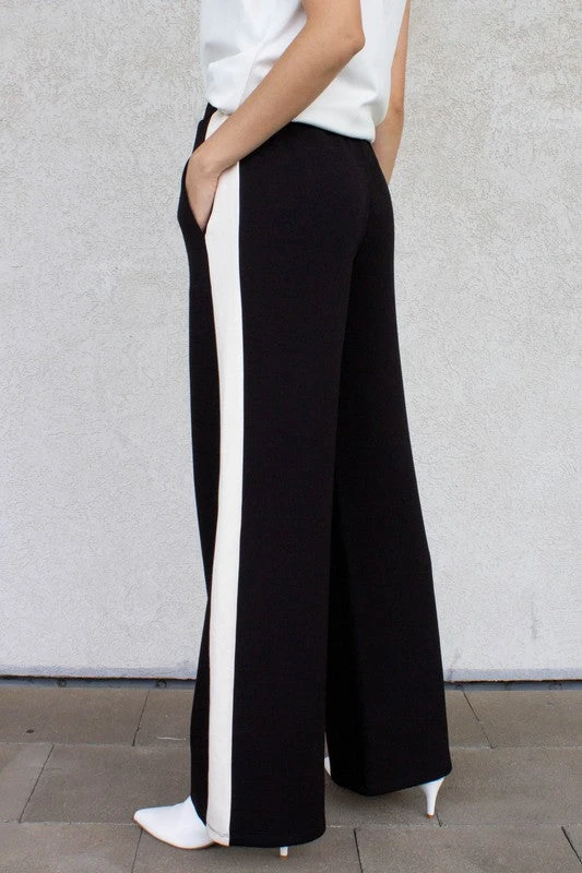 Wanderlust By Abby Scuba Modal Pants With Side Stripe 6 Wanderlust By Abby Scuba Modal Pants With Side Stripe