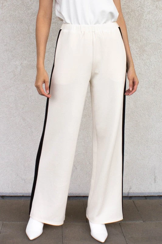 Wanderlust By Abby Scuba Modal Pants With Side Stripe 3 Wanderlust By Abby Scuba Modal Pants With Side Stripe