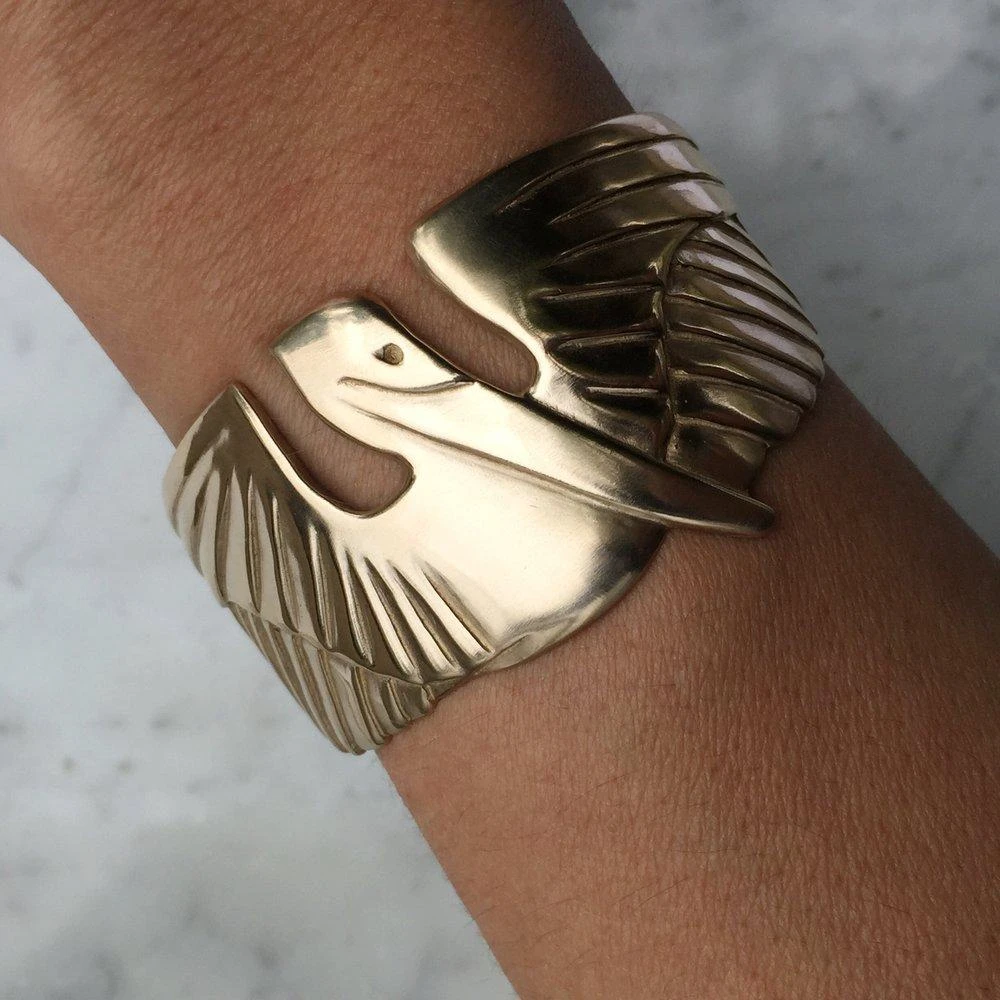 Mimosa Handcrafted Mimosa Pelican Cuff 6 Mimosa Handcrafted Mimosa Pelican Cuff