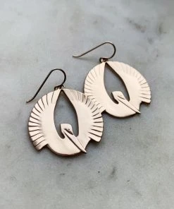 Mimosa Handcrafted Mimosa Pelican Earrings