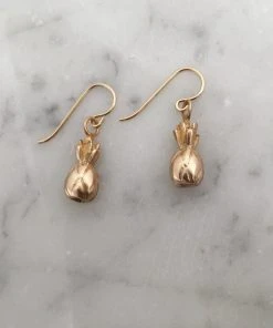 Mimosa Handcrafted Mimosa Pineapple Earrings