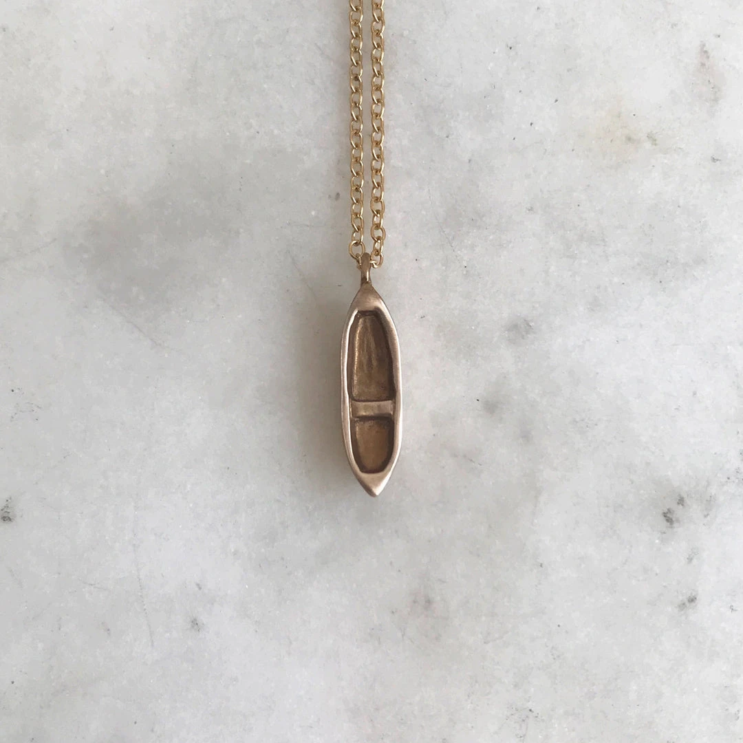 Mimosa Handcrafted Mimosa Pirogue Necklace 3 Mimosa Handcrafted Mimosa Pirogue Necklace