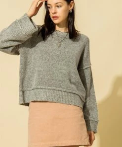 Wanderlust By Abby NEW Wide Sleeve Pullover Sweater