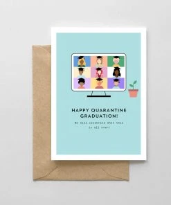 Wanderlust By Abby NEW "Happy Quarantine Graduation" Card