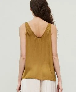 Wanderlust By Abby NEW Basic Satin Tank