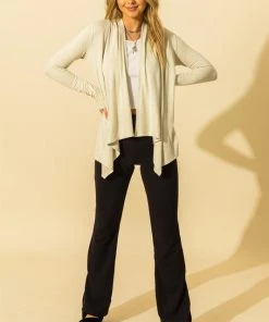 Wanderlust By Abby NEW Draped Shawl Collar Cardigan