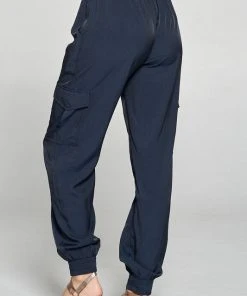 Wanderlust By Abby NEW Silky Joggers With Elastic Waistband