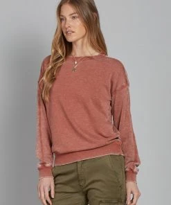 Wanderlust By Abby Thermal Pullover NEW