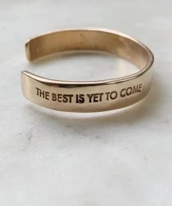 Mimosa Handcrafted Mimosa The Best Is Yet To Come Cuff