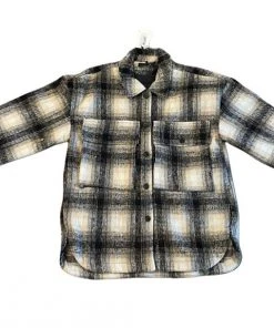 Wanderlust By Abby NEW Oversized Plaid Shacket