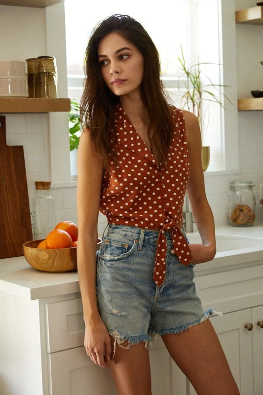 Wanderlust By Abby April Tie Top 4 Wanderlust By Abby April Tie Top