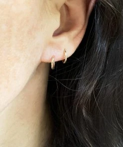 Mimosa Handcrafted NEW Mimosa Tiny Hoops