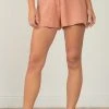 Wanderlust By Abby NEW Dusty Rose Drawstring Bottoms