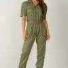 Wanderlust By Abby NEW Olive Jumpsuit
